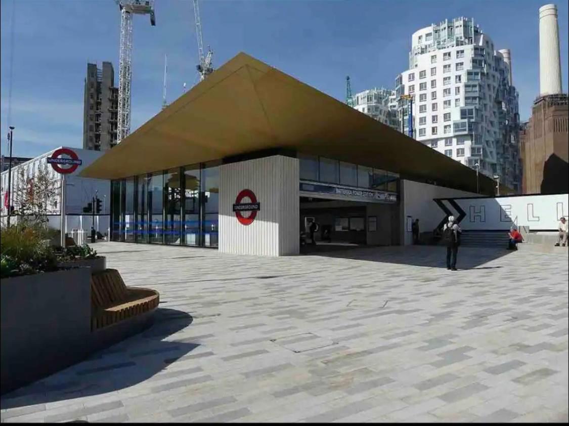 Central Location! Double Bedroom 2 Mins Walk From Battersea Power Underground Station! Londres Exterior foto